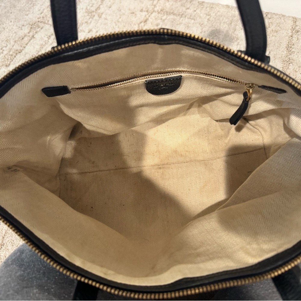 Tory Burch Black Leather Purse - Picture 4 of 6